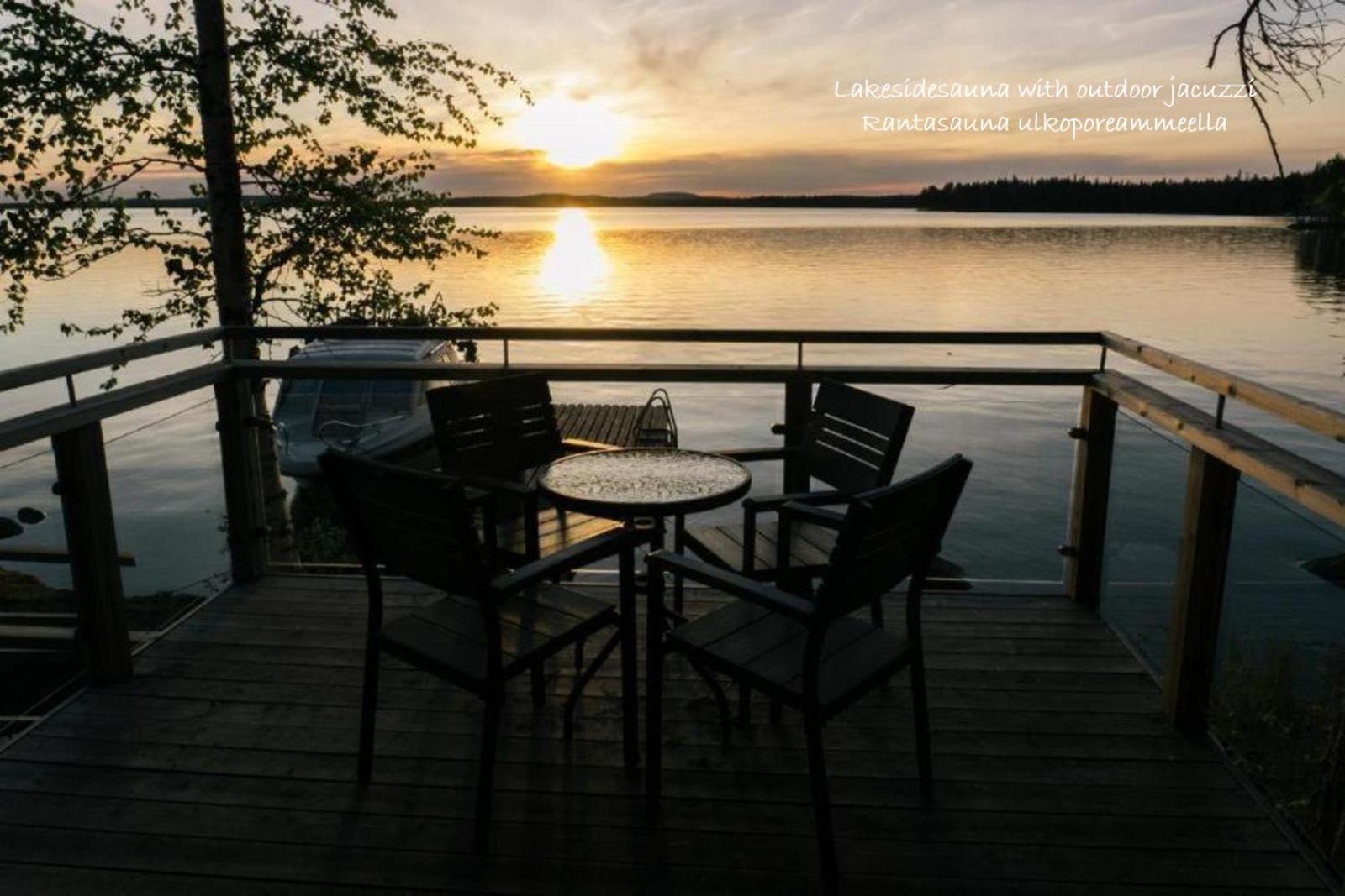 Lakelodge Kiehinen & Igloos Rovaniemi Exteriér fotografie